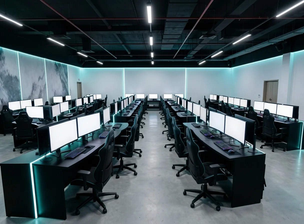 Instalaciones del centro de cómputo Falveto